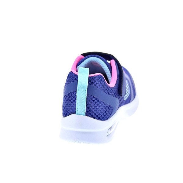 Zapatillas Skechers zapatos Niña modelo Microspec Azul Velcro