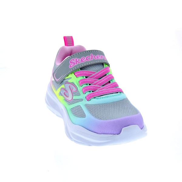 Zapatillas Skechers zapatos Niña modelo Power Jams Multicolor Velcro