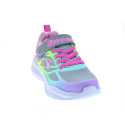 Zapatillas Skechers zapatos Niña modelo Power Jams Multicolor Velcro