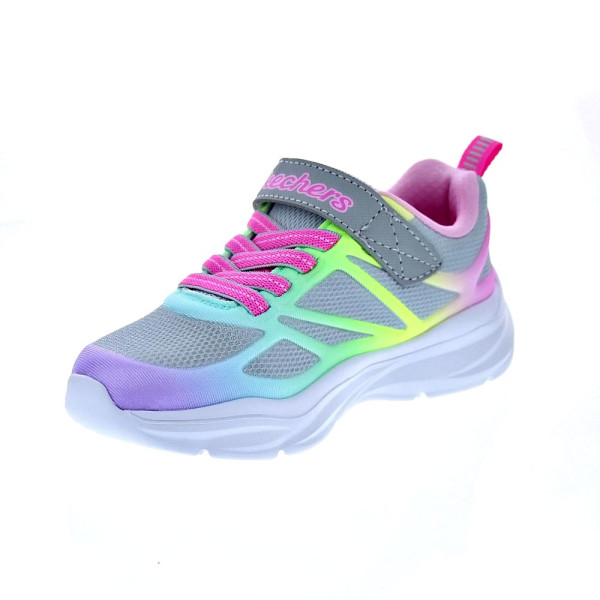 Zapatillas Skechers zapatos Niña modelo Power Jams Multicolor Velcro