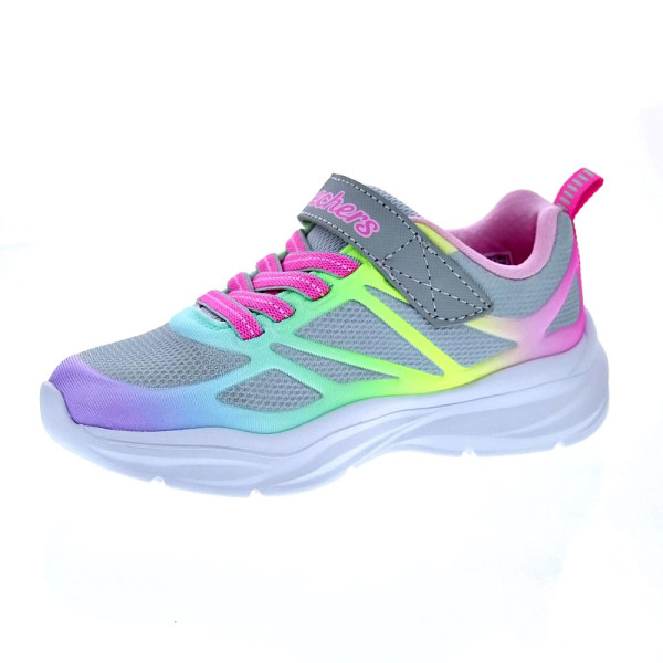 Zapatillas Skechers zapatos Niña modelo Power Jams Multicolor Velcro