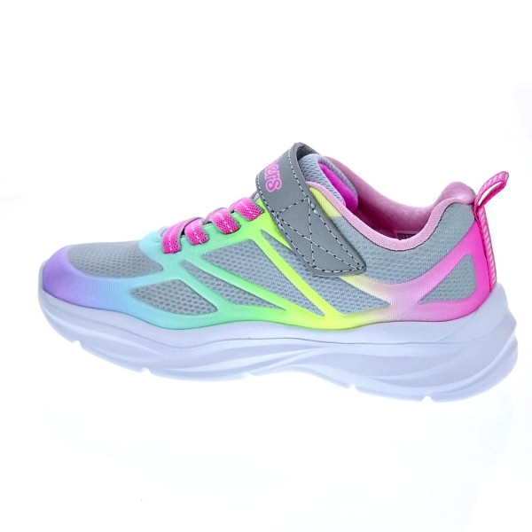 Zapatillas Skechers zapatos Niña modelo Power Jams Multicolor Velcro