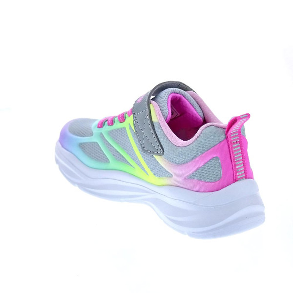 Zapatillas Skechers zapatos Niña modelo Power Jams Multicolor Velcro