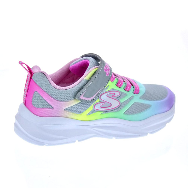 Zapatillas Skechers zapatos Niña modelo Power Jams Multicolor Velcro