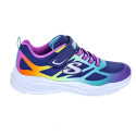 Zapatillas Skechers zapatos Niña modelo Power Jams Multicolor Velcro