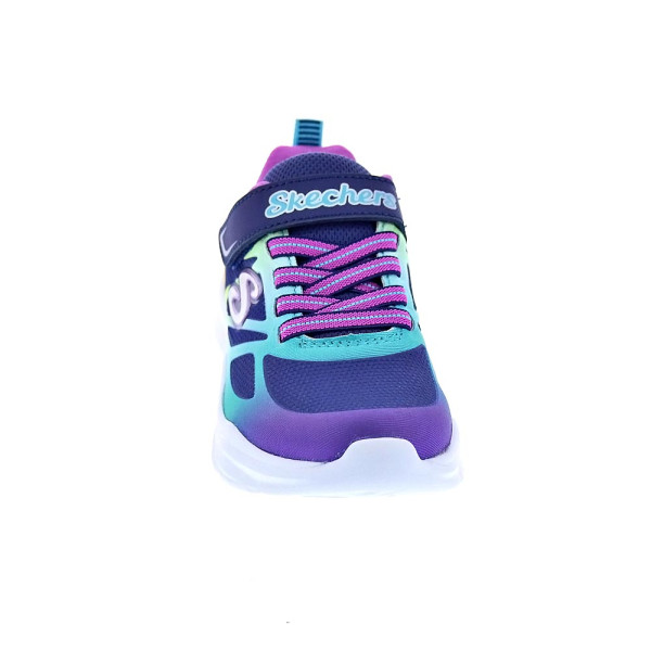 Zapatillas Skechers zapatos Niña modelo Power Jams Multicolor Velcro