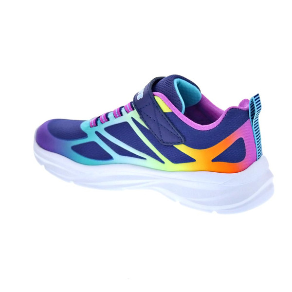Zapatillas Skechers zapatos Niña modelo Power Jams Multicolor Velcro