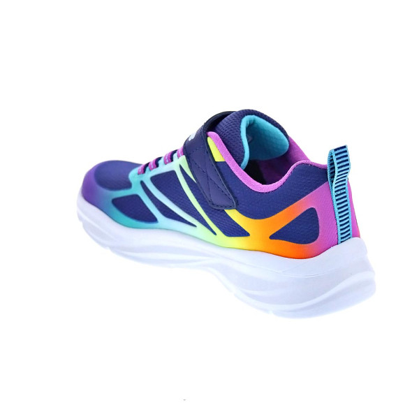 Zapatillas Skechers zapatos Niña modelo Power Jams Multicolor Velcro