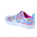 Zapatillas Skechers zapatos Niña modelo Twinkle Sparks Multicolor Velcro