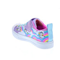 Zapatillas Skechers zapatos Niña modelo Twinkle Sparks Multicolor Velcro