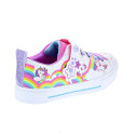 Zapatillas Skechers zapatos Niña modelo Twinkle Sparks Rosa Velcro