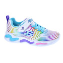 Zapatillas Skechers zapatos Niña modelo Wavy Beamos Multicolor Velcro