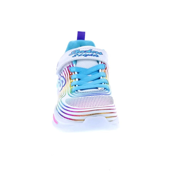 Zapatillas Skechers zapatos Niña modelo Wavy Beamos Multicolor Velcro