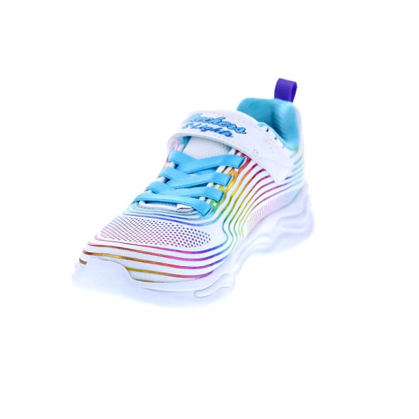 Zapatillas Skechers zapatos Niña modelo Wavy Beamos Multicolor Velcro