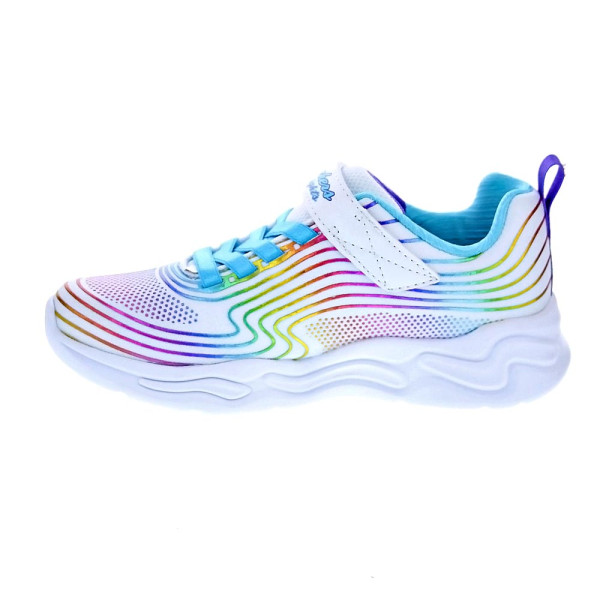 Zapatillas Skechers zapatos Niña modelo Wavy Beamos Multicolor Velcro