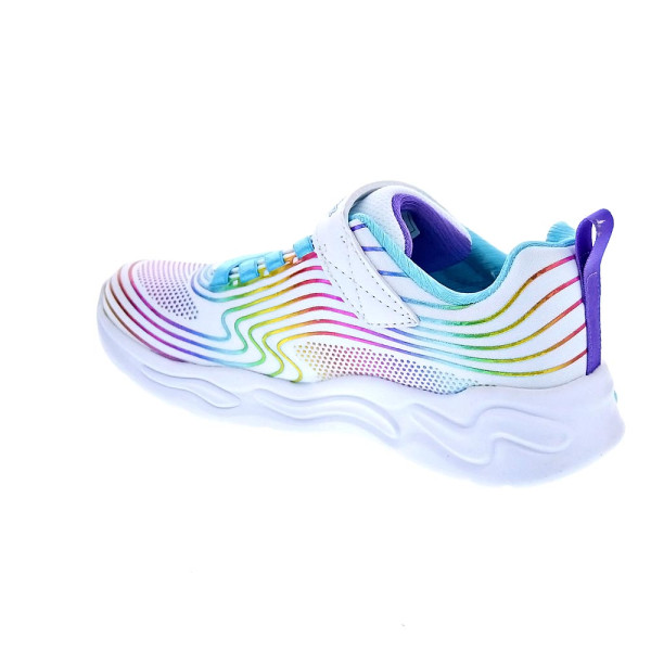 Zapatillas Skechers zapatos Niña modelo Wavy Beamos Multicolor Velcro