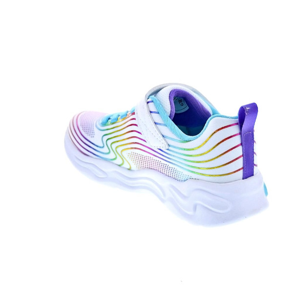 Zapatillas Skechers zapatos Niña modelo Wavy Beamos Multicolor Velcro