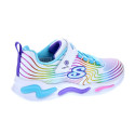 Zapatillas Skechers zapatos Niña modelo Wavy Beamos Multicolor Velcro