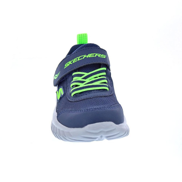 Zapatillas Skechers zapatos Niño modelo Nitro Sprint Azul Velcro