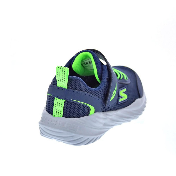 Zapatillas Skechers zapatos Niño modelo Nitro Sprint Azul Velcro