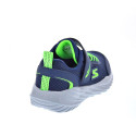 Zapatillas Skechers zapatos Niño modelo Nitro Sprint Azul Velcro