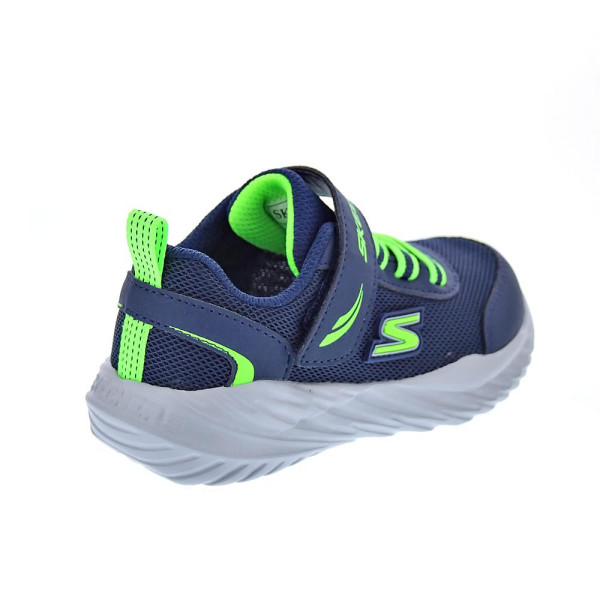 Zapatillas Skechers zapatos Niño modelo Nitro Sprint Azul Velcro