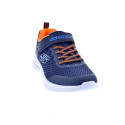 Zapatillas Skechers zapatos Niño modelo Microspec Max II Azul Velcro