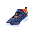 Zapatillas Skechers zapatos Niño modelo Microspec Max II Azul Velcro