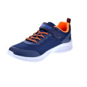 Zapatillas Skechers zapatos Niño modelo Microspec Max II Azul Velcro