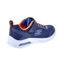 Zapatillas Skechers zapatos Niño modelo Microspec Max II Azul Velcro