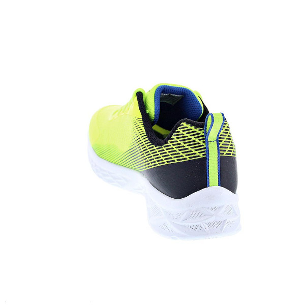 Zapatillas Skechers zapatos Niño modelo Microspec II Amarillo Cordón