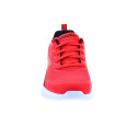 Zapatillas Skechers zapatos Niño modelo Microspec II Rojo Cordón