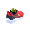 Zapatillas Skechers zapatos Niño modelo Microspec II Rojo Cordón