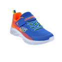 Zapatillas Skechers zapatos Niño modelo Microspec II Azul Velcro