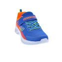 Zapatillas Skechers zapatos Niño modelo Microspec II Azul Velcro