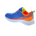 Zapatillas Skechers zapatos Niño modelo Microspec II Azul Velcro