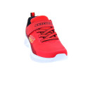 Zapatillas Skechers zapatos Niño modelo Microspec II velcro Rojo Velcro