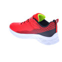 Zapatillas Skechers zapatos Niño modelo Microspec II velcro Rojo Velcro