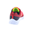 Zapatillas Skechers zapatos Niño modelo Microspec II velcro Rojo Velcro