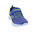 Zapatillas Skechers zapatos Niño modelo Microspec II Azul Velcro