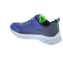 Zapatillas Skechers zapatos Niño modelo Microspec II Azul Velcro