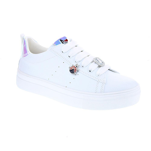 Zapatillas Asso zapatos Niña modelo 16027 Blanco Cordón
