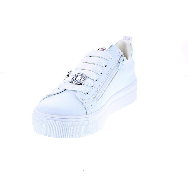 Zapatillas Asso zapatos Niña modelo 16027 Blanco Cordón