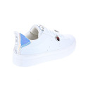 Zapatillas Asso zapatos Niña modelo 16027 Blanco Cordón