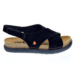 Sandalias Art Company zapatos Mujer modelo Rhodes Negro Velcro