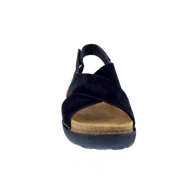 Sandalias Art Company zapatos Mujer modelo Rhodes Negro Velcro