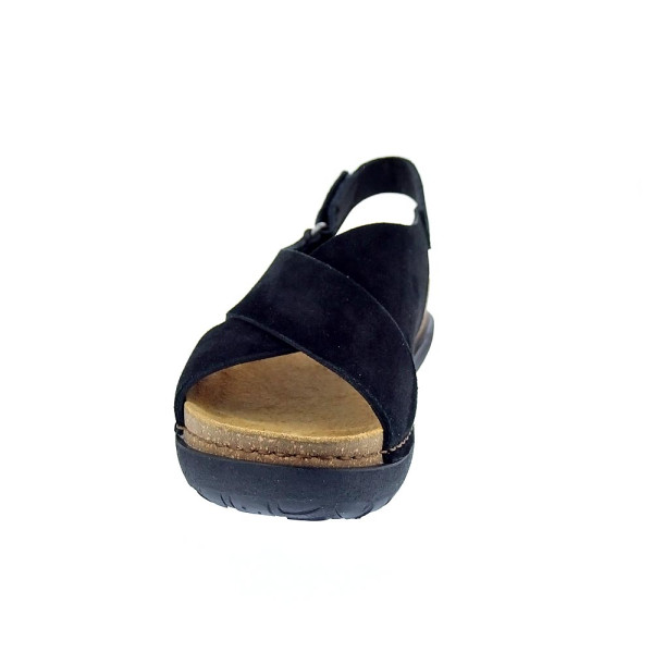 Sandalias Art Company zapatos Mujer modelo Rhodes Negro Velcro