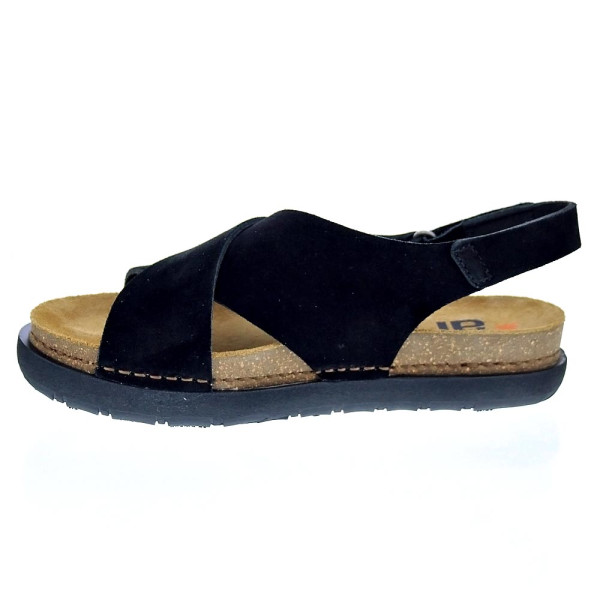 Sandalias Art Company zapatos Mujer modelo Rhodes Negro Velcro