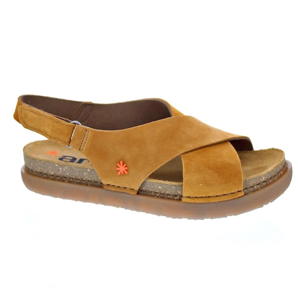 Sandalias Art Company zapatos Mujer modelo Rhodes Amarillo Velcro