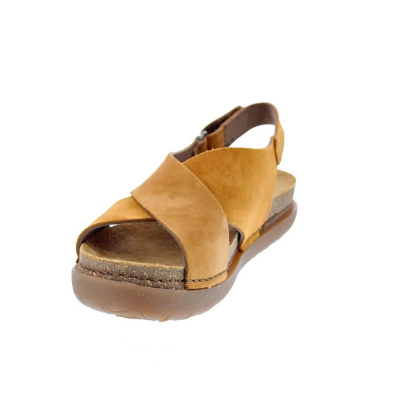 Sandalias Art Company zapatos Mujer modelo Rhodes Amarillo Velcro